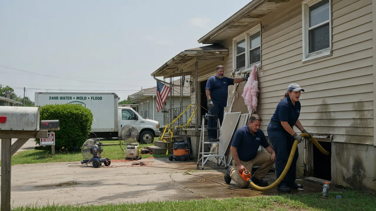 Water Damage Repair in Calera, OK near me